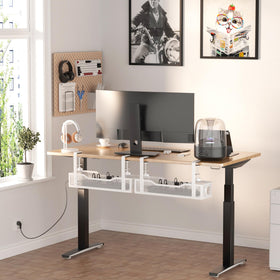 Cinati in a home office lifestyle scene demonstrating a clutter-free workspace