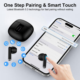CIQILY microphone with ENC for clearer calls.