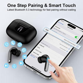 CIQILY IPX7 waterproof design protects against sweat and rain