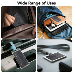 citymore scale next to credit card comparing size for compact, comfortable carry