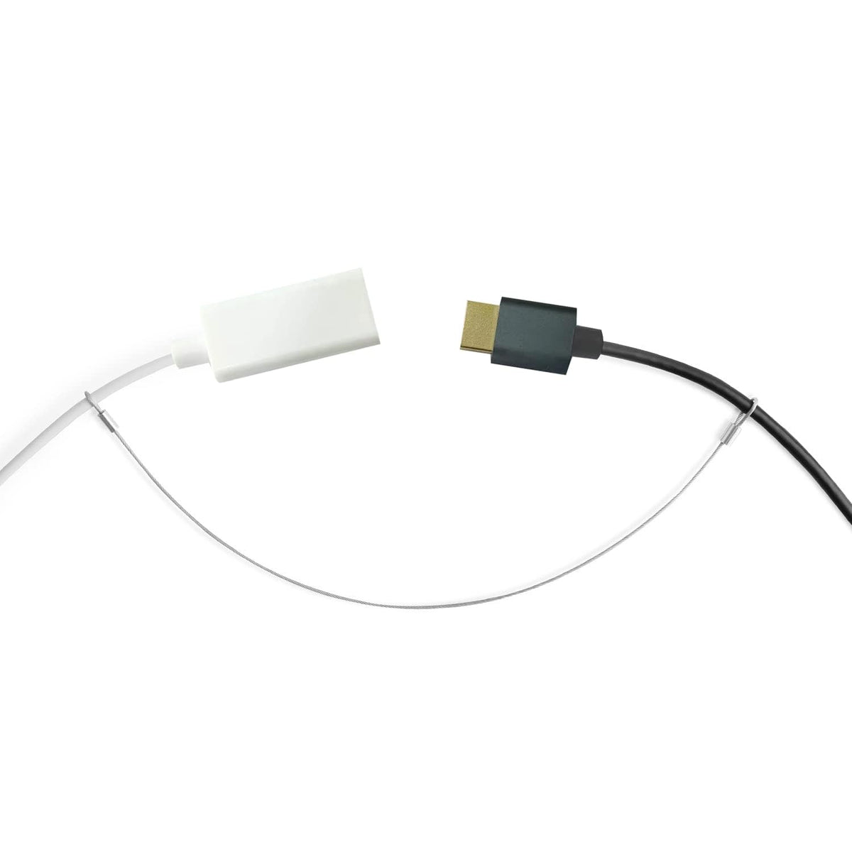 Ciyebst 50-pack adjustable cable tether secures cables to prevent loss.