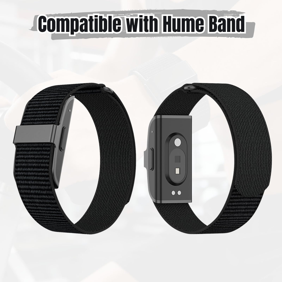 CKONXE bicep band with soft nylon comfort for active workouts.