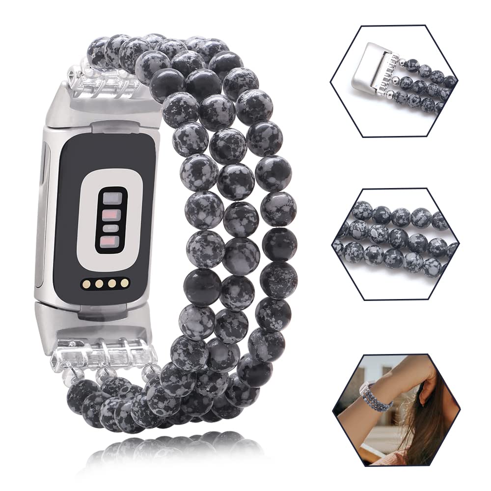 C&L Accessories Natural gemstone beads are skin-friendly and comfortable