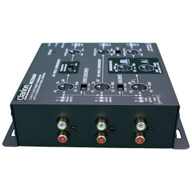 Clarion MCD360V gold-plated RCA and power connections reduce noise