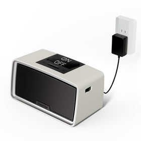 ClaspVital One-Touch music player front view with simple interface for seniors