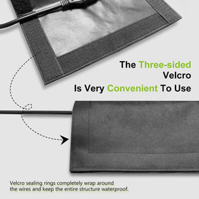 ClawsCover UV-resistant fabric protects against sun exposure and aging.