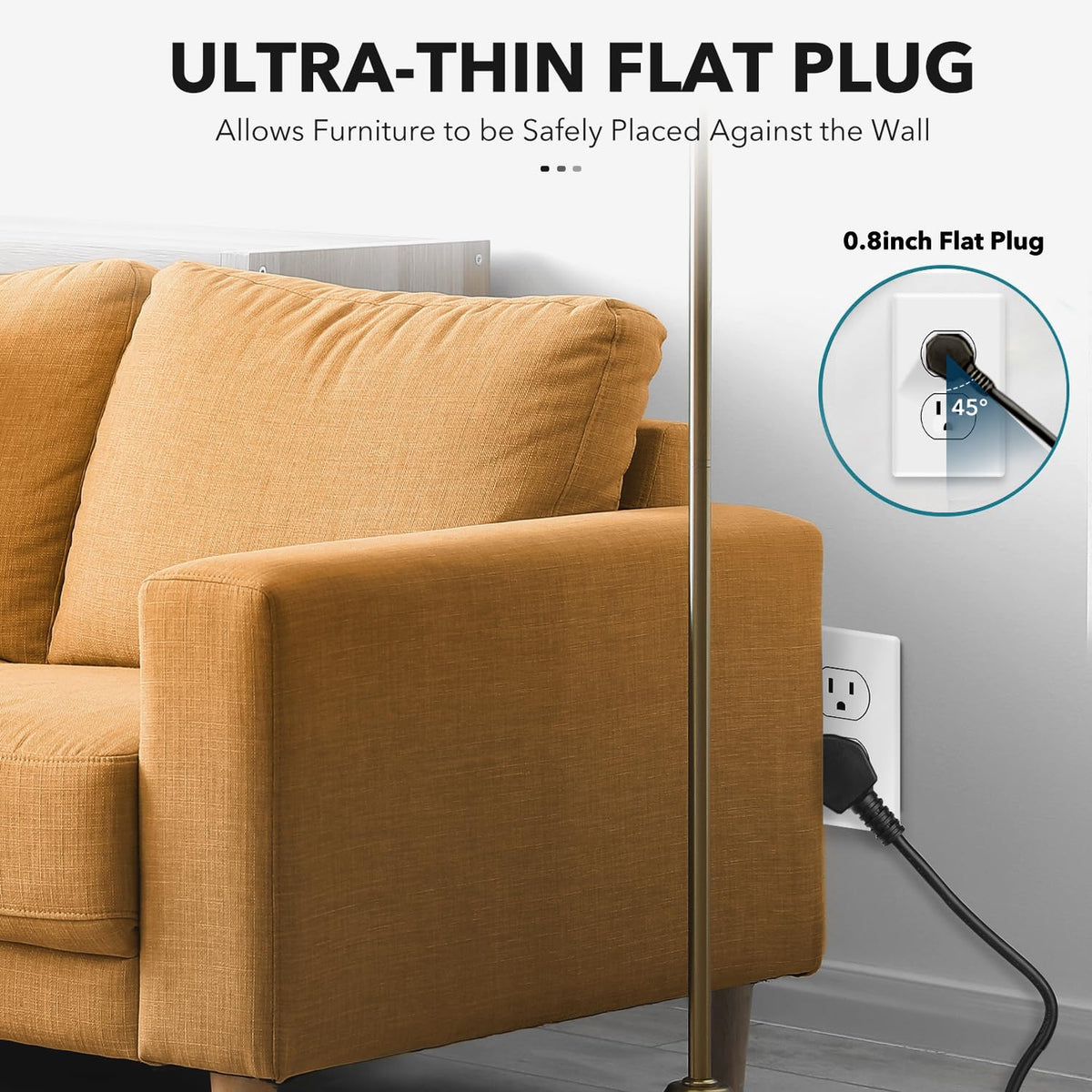 Clear Power in-use on a desk powering laptop and phone, keeps workspace tidy and charged
