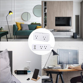 Compact, travel-ready charging hub for home, office, and hotel settings.