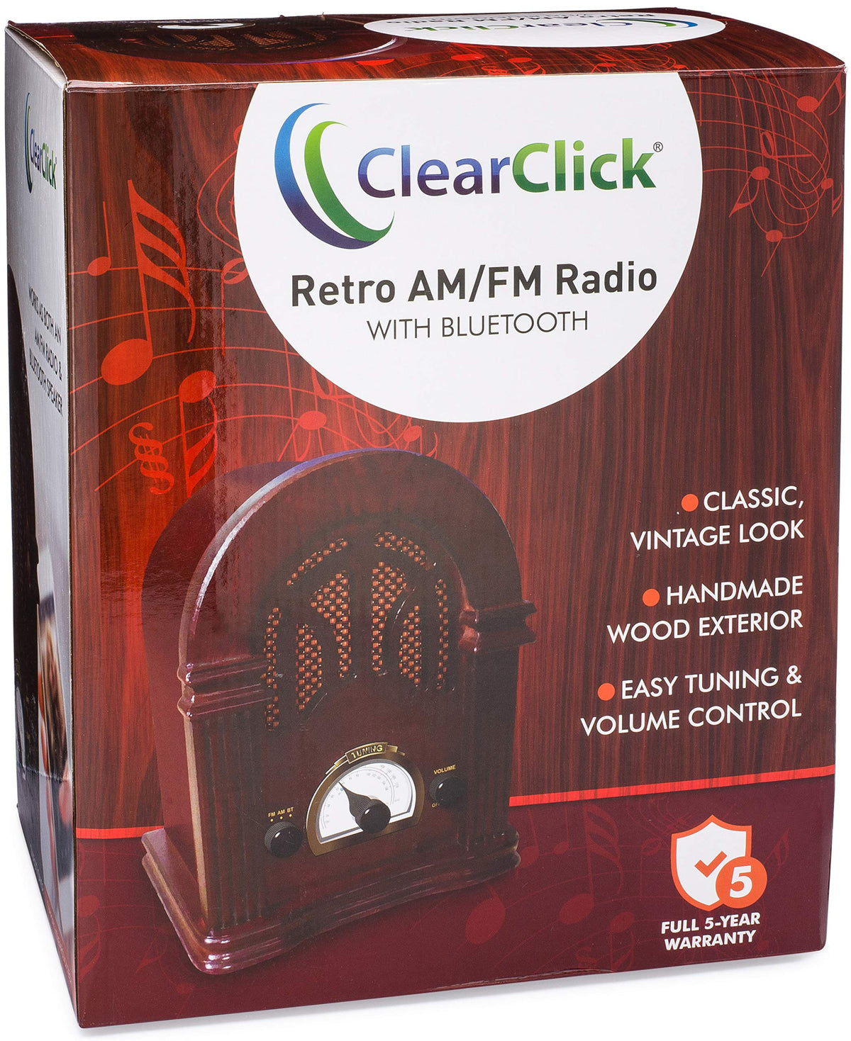 ClearClick US power plug provides quick setup and reliable operation