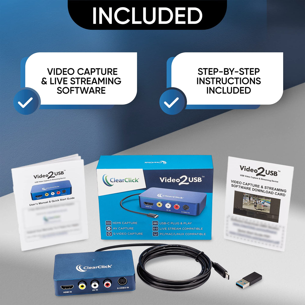 ClearClick compatibility across PC, Mac, and Linux supports flexible workflows.