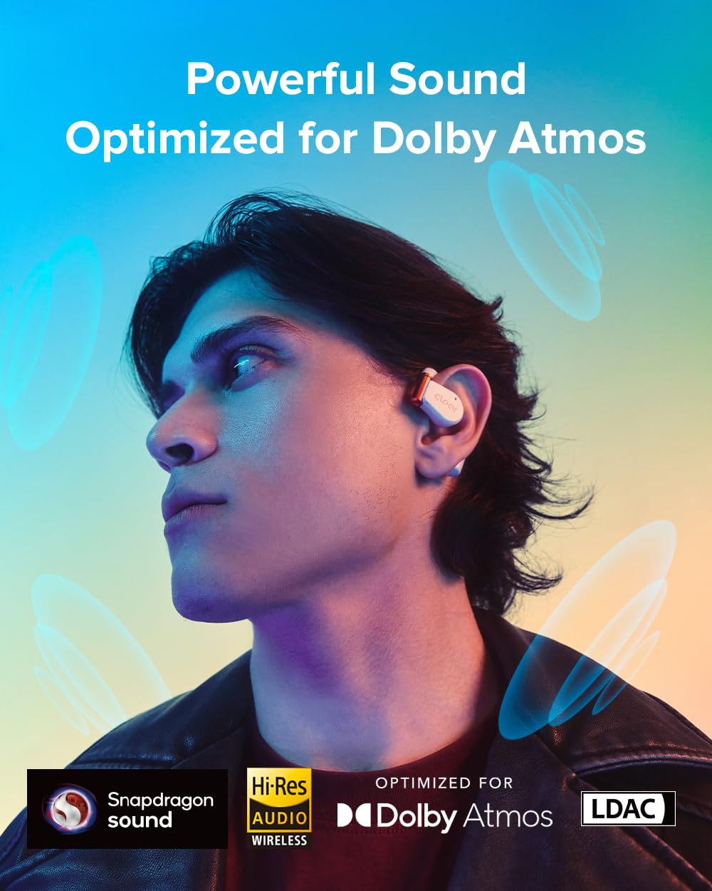 Cleer ARC 3 Dolby Atmos sound for immersive gaming audio.