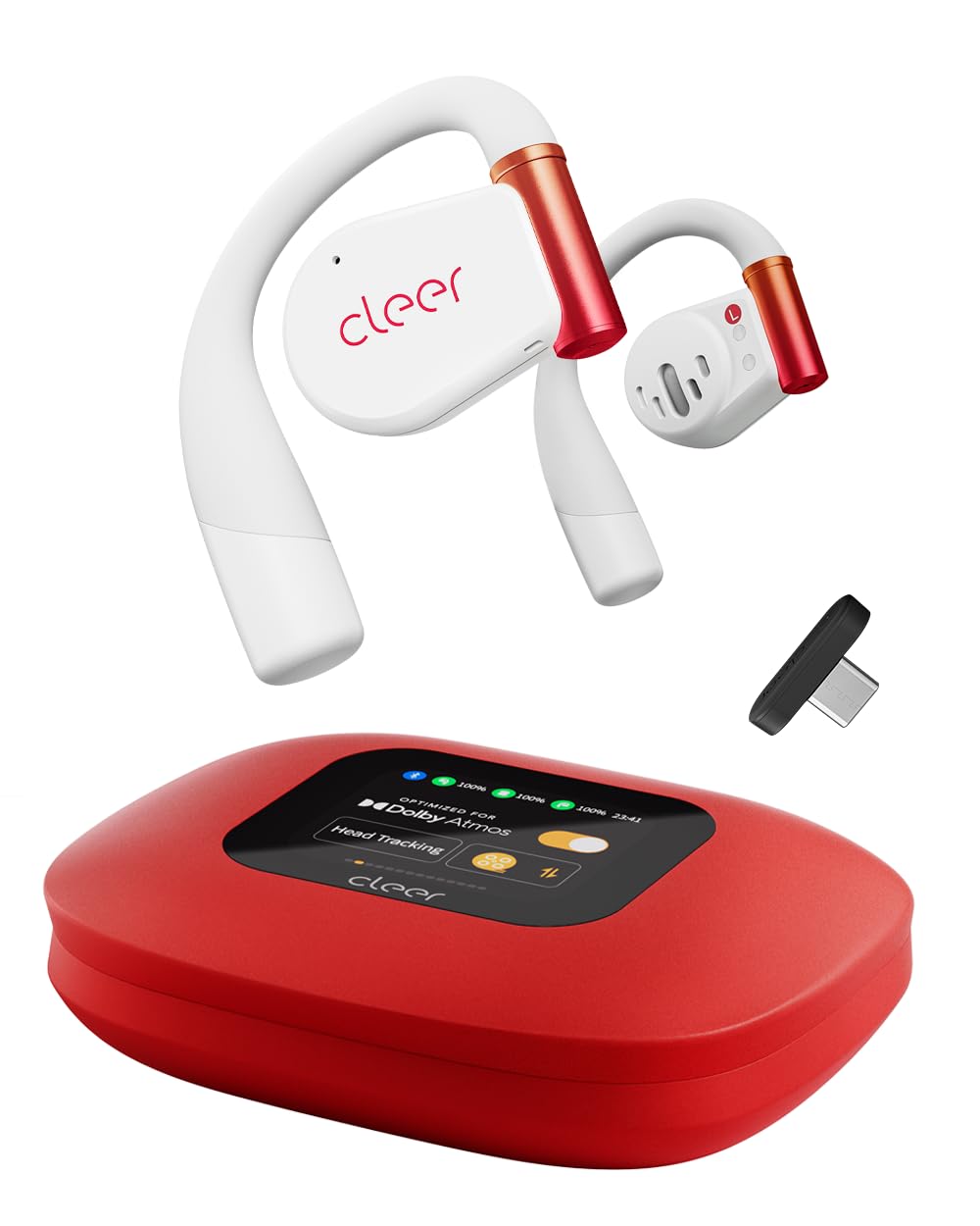 Cleer ARC 3 open-ear design for comfortable long gaming sessions.