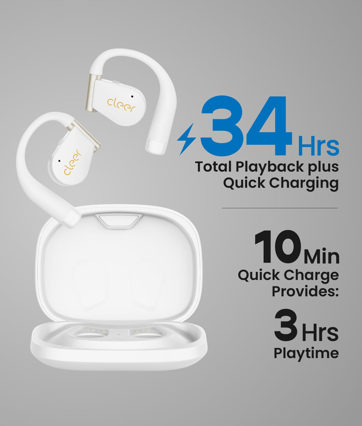 Cleer ARC 4 Plus head-tracking sensors enabling precise spatial audio