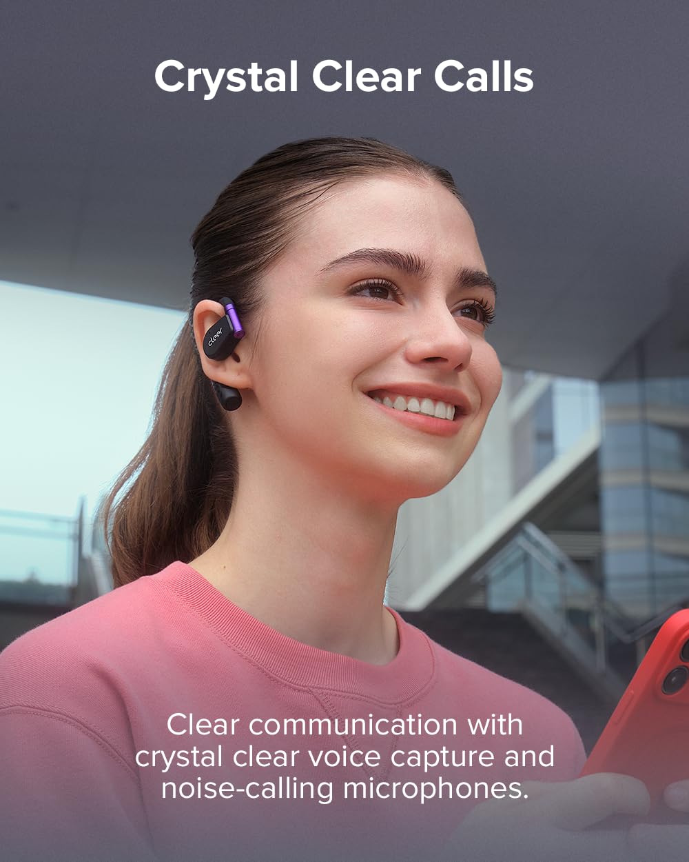 Cleer ARC II Bluetooth 5.3 with LE Audio for multitasking