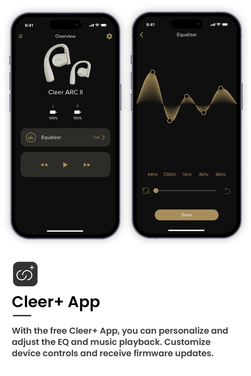 Cleer ARC II IPX5 waterproof rating supports workouts and travel in rain or sweat