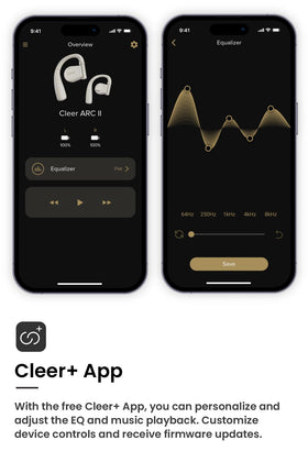 Cleer ARC II IPX5 waterproof rating supports workouts and travel in rain or sweat