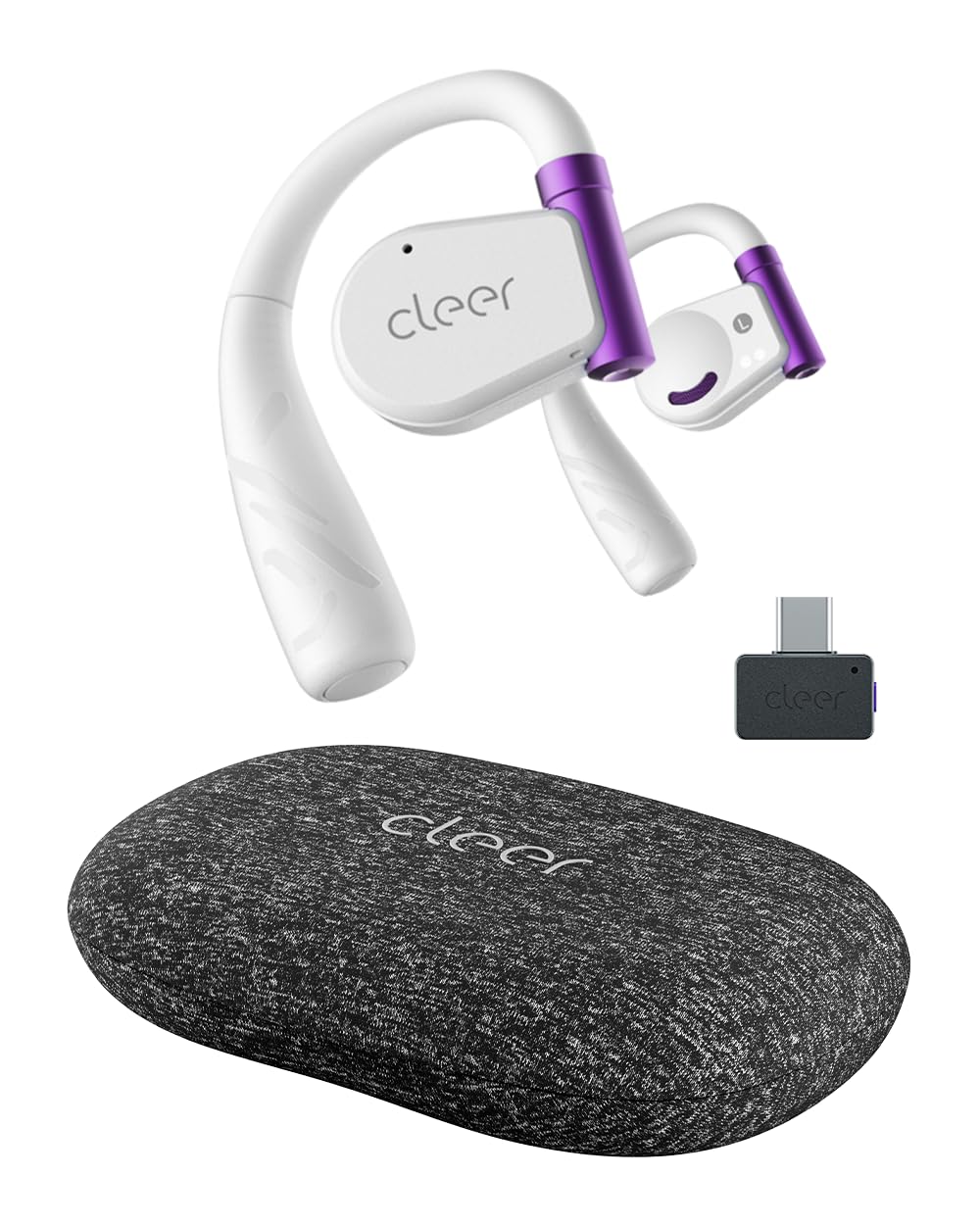 Cleer ARC II open-ear design for comfortable all-day wear
