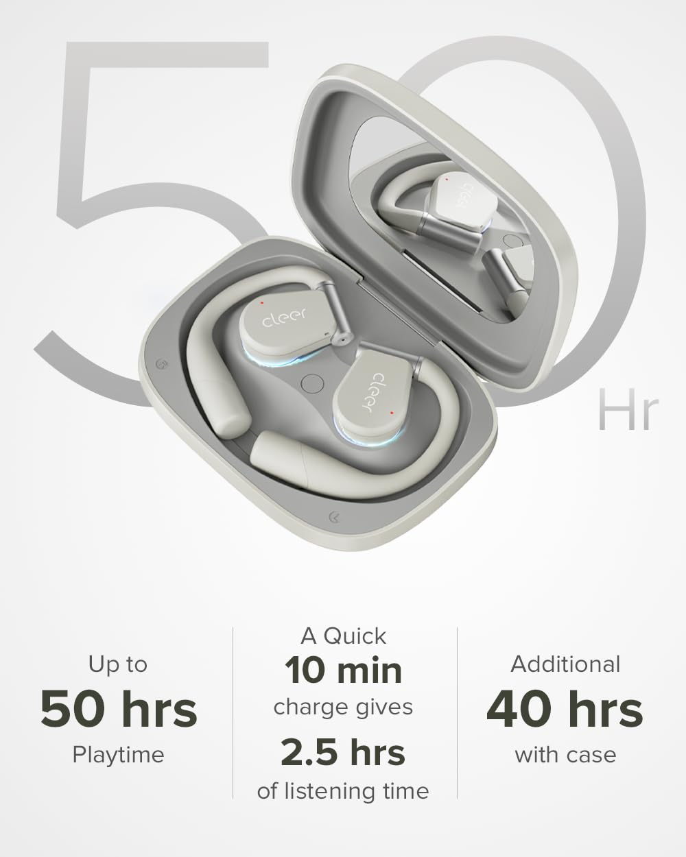 Cleer ARC 3 demonstrates auto-volume adapting to surroundings for steady playback.