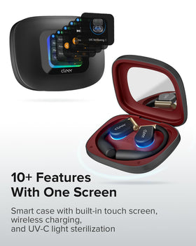 Cleer ARC 3 Sports Pro Snapdragon Sound enables reliable wireless performance.