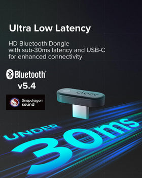 Cleer ARC 3 ultra-low latency graph highlighting synchronized sound