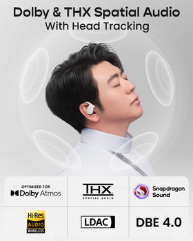 Cleer ARC5 ear-hooks stabilize buds during workouts.