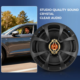 CLES ZYZ installed in car door demonstrating immediate audio upgrade