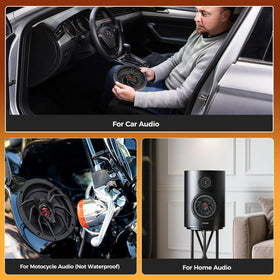 CLES ZYZ speaker installed in car door providing fuller audio on drives