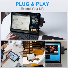 Clickfish Surface Pro dock note not compatible with protective cases