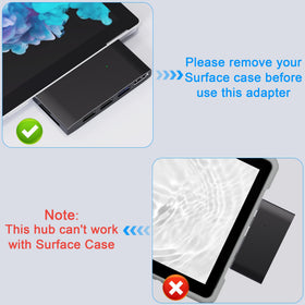 Clickfish Surface Pro SD/TF reader makes media transfers quick and simple