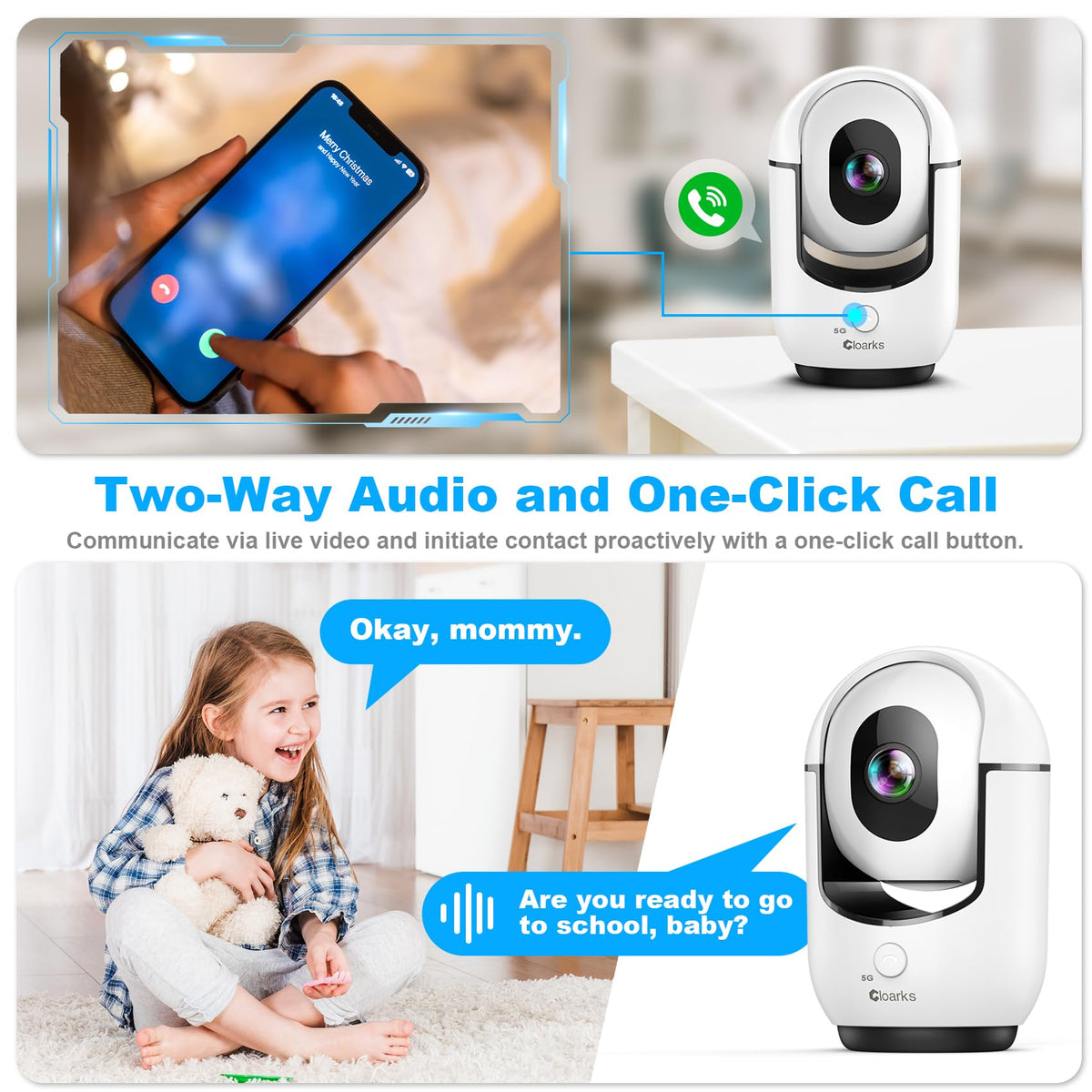 Cloarks 24/7 live stream keeps you connected to what matters most.