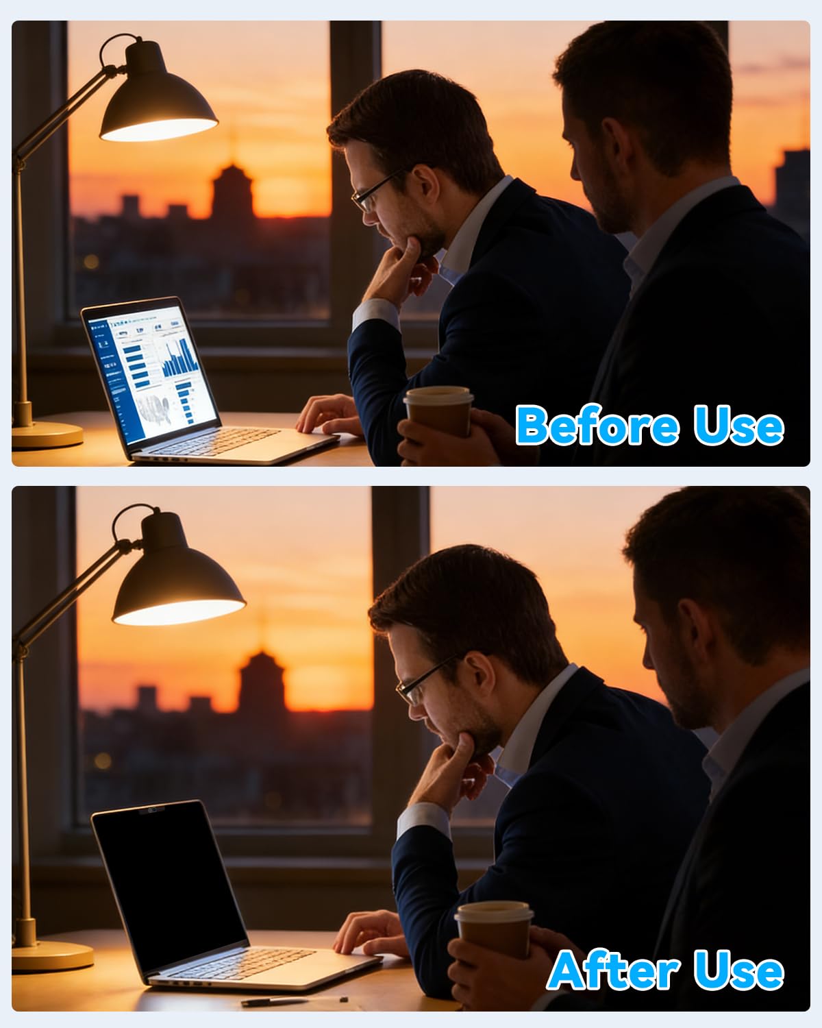 CloudValley easy-install bottom adhesive for quick setup on MacBook Air