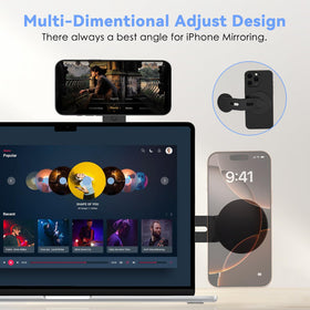 CloudValley on-monitor mount for hands-free viewing