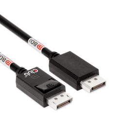 Club 3D CAC-1092 DP2.1 cable with locking connectors for secure gaming setups