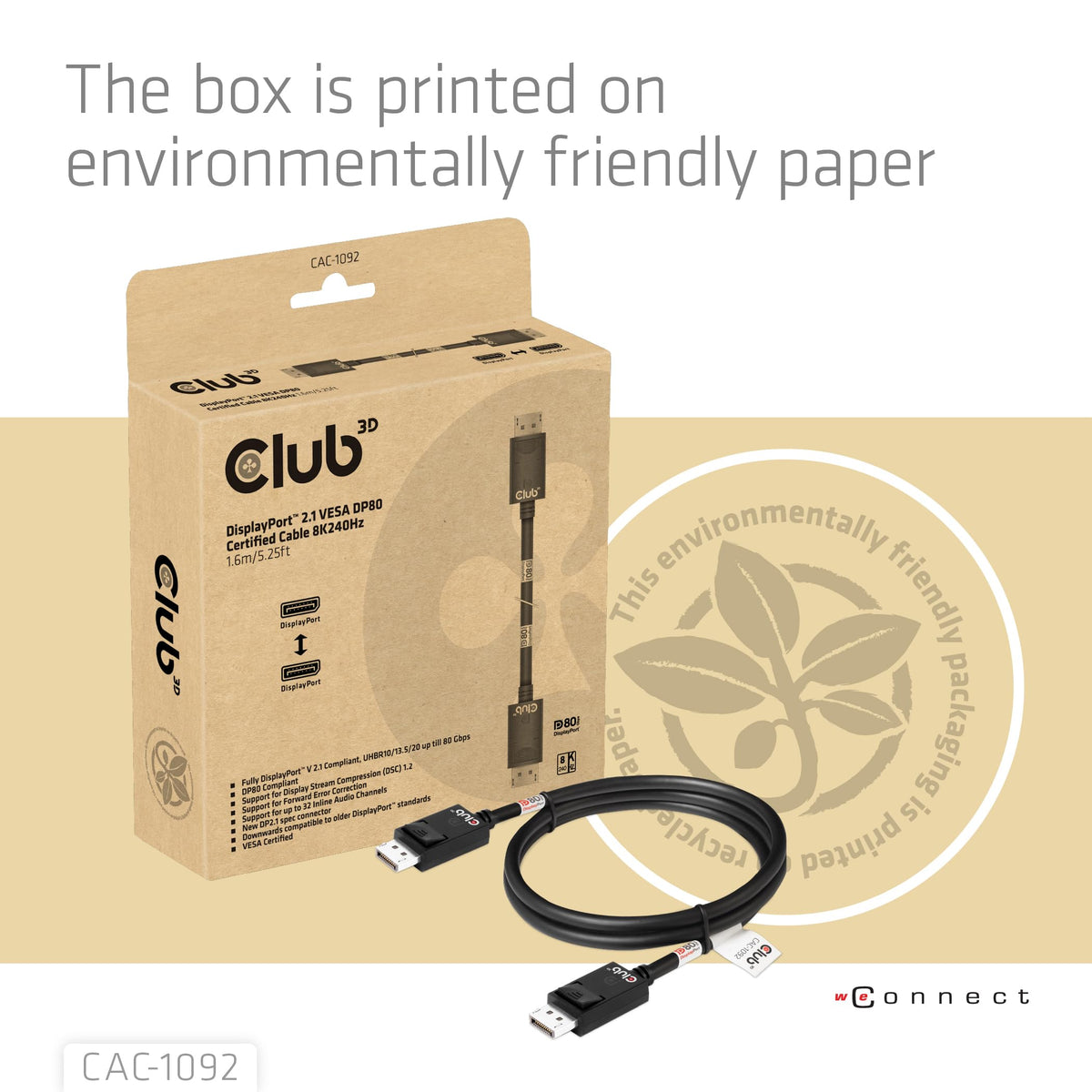 Club 3D CAC-1092 supports multi-channel audio up to 32 channels