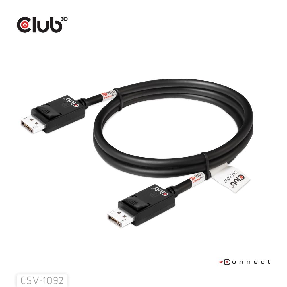 Club 3D CAC-1092 plug-and-play with easy latch unlock