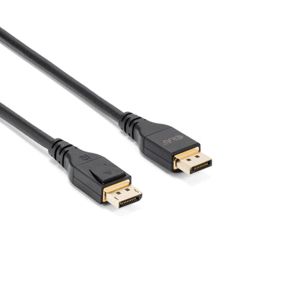 Club 3D front connector closeup showing clean contact and reliable transmission