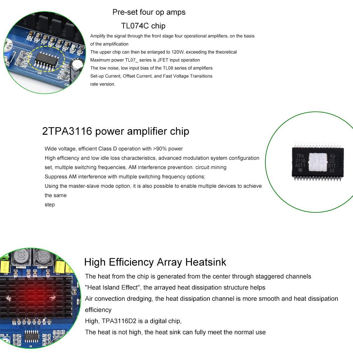 Clyxgs European 3P terminals close-up enabling secure power and speaker connections