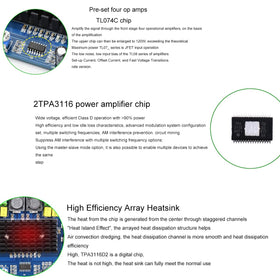 Clyxgs European 3P terminals close-up enabling secure power and speaker connections