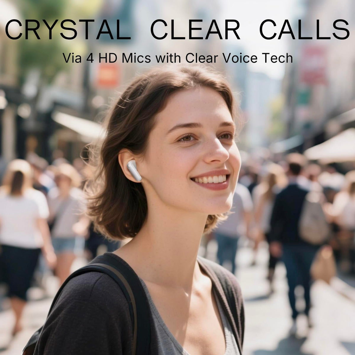 CMF BY NOTHING angled earbud close-up highlighting ergonomic fit for all‑day comfort