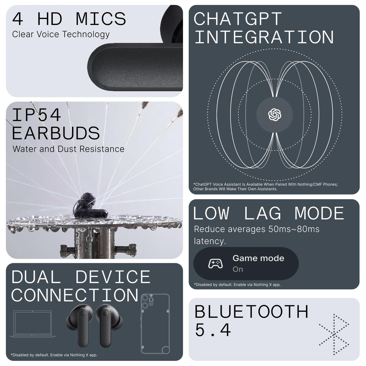 CMF BY NOTHING earbud in a hand showing size and lightweight convenience
