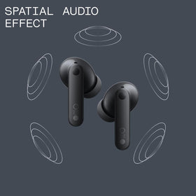 CMF BY NOTHING user activating transparency mode to stay aware while listening safely