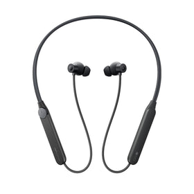 CMF BY NOTHING neckband pro front view showing design and controls, confident handling