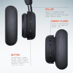 CMF by Nothing Headphone Pro bass-treble slider for tailored tonal control.