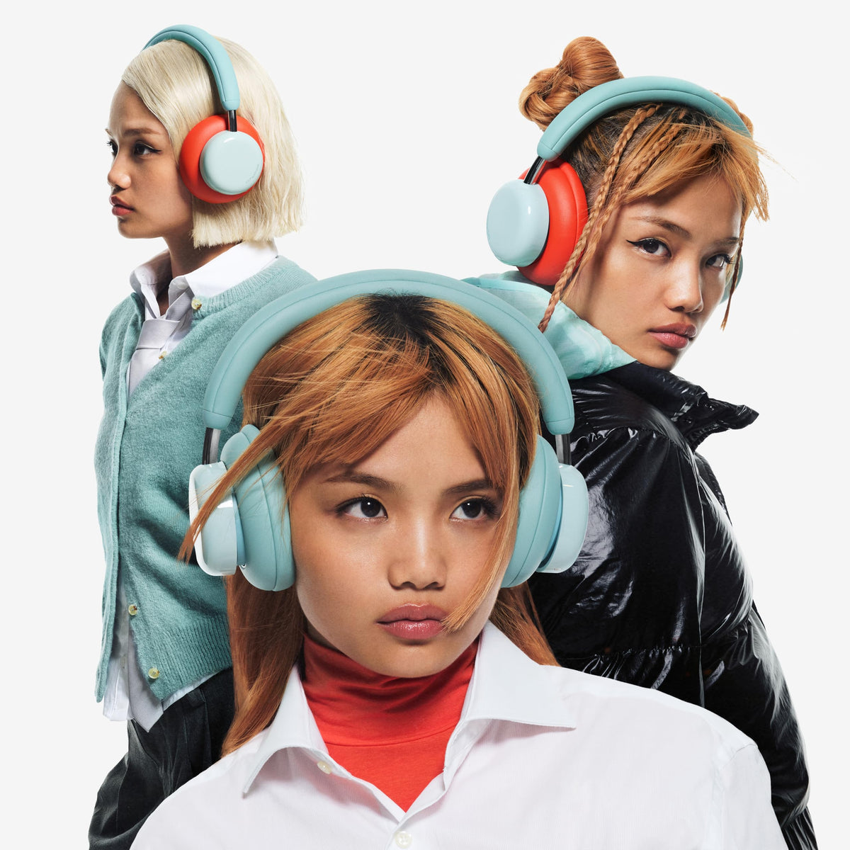 CMF by Nothing Headphone Pro light green earcups with memory foam for comfort