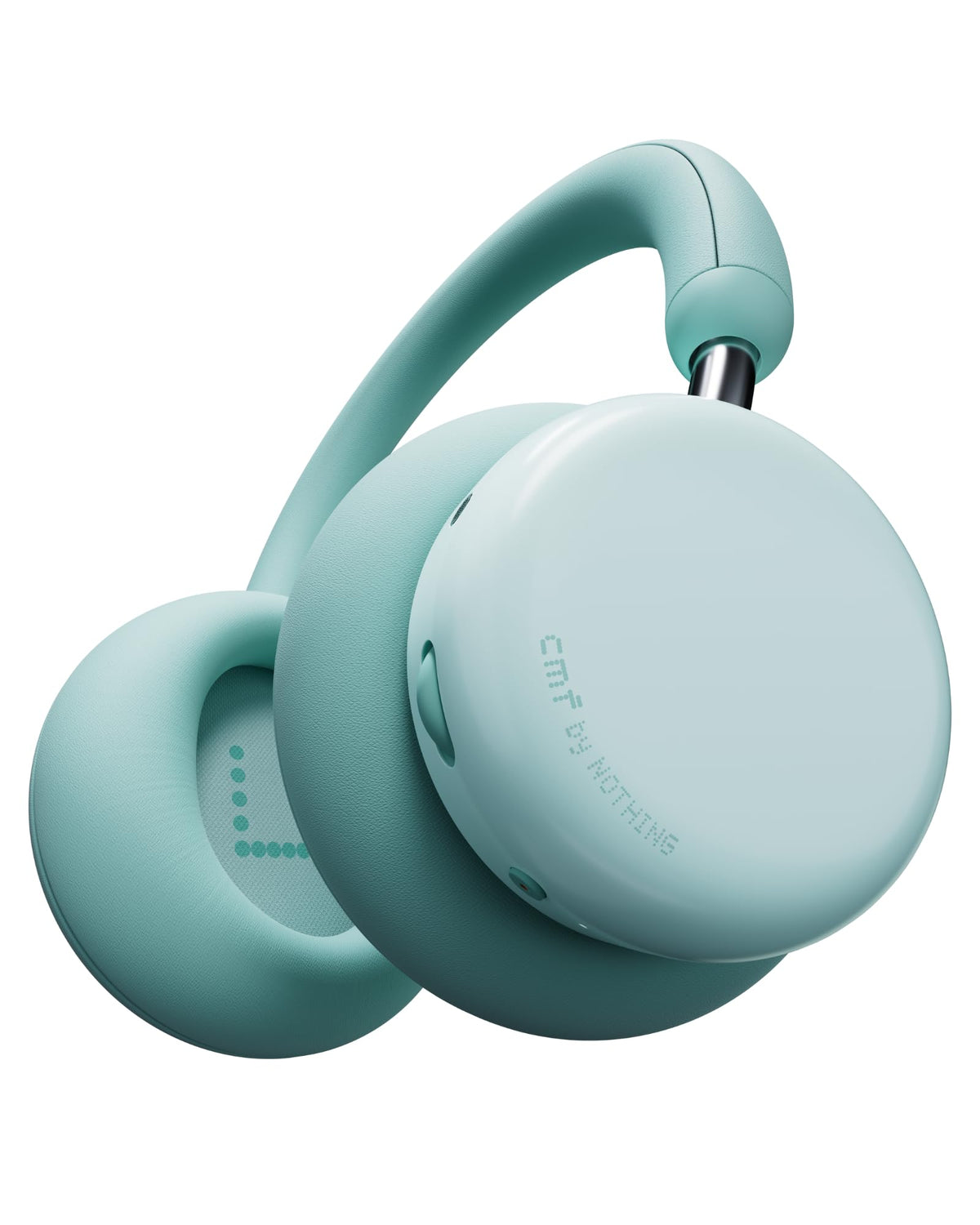 CMF by Nothing Headphone Pro light green front view for immersive audio on the go