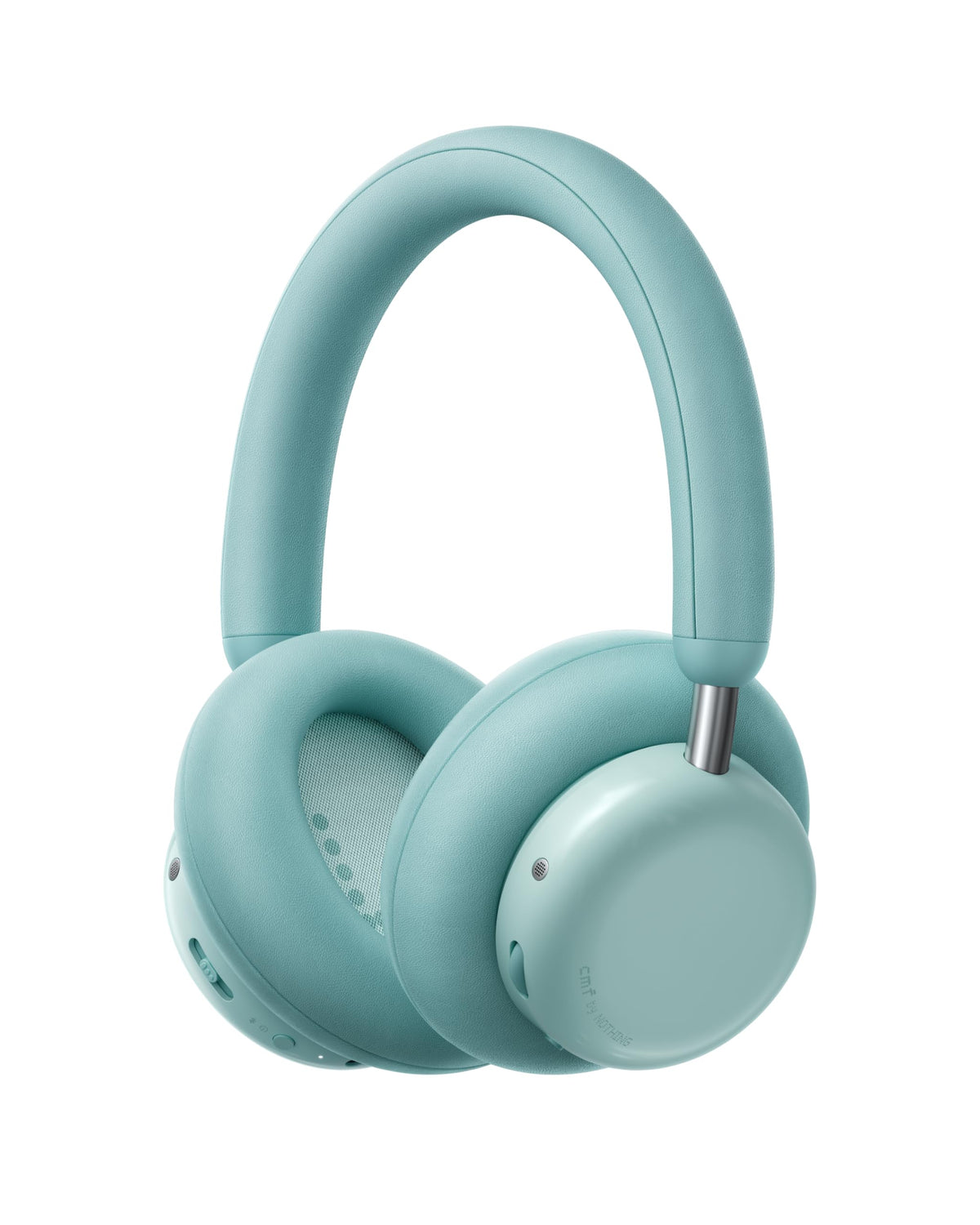 CMF by Nothing Headphone Pro light green padded ears for long listening sessions