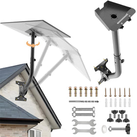 Cmilodi front view of mounted Starlink showing secure installation benefit