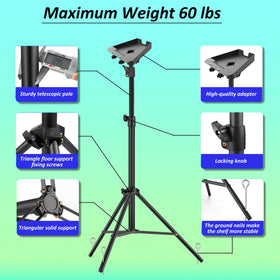 Cmilodi tripod folded compact for travel, easy packing and portability benefit