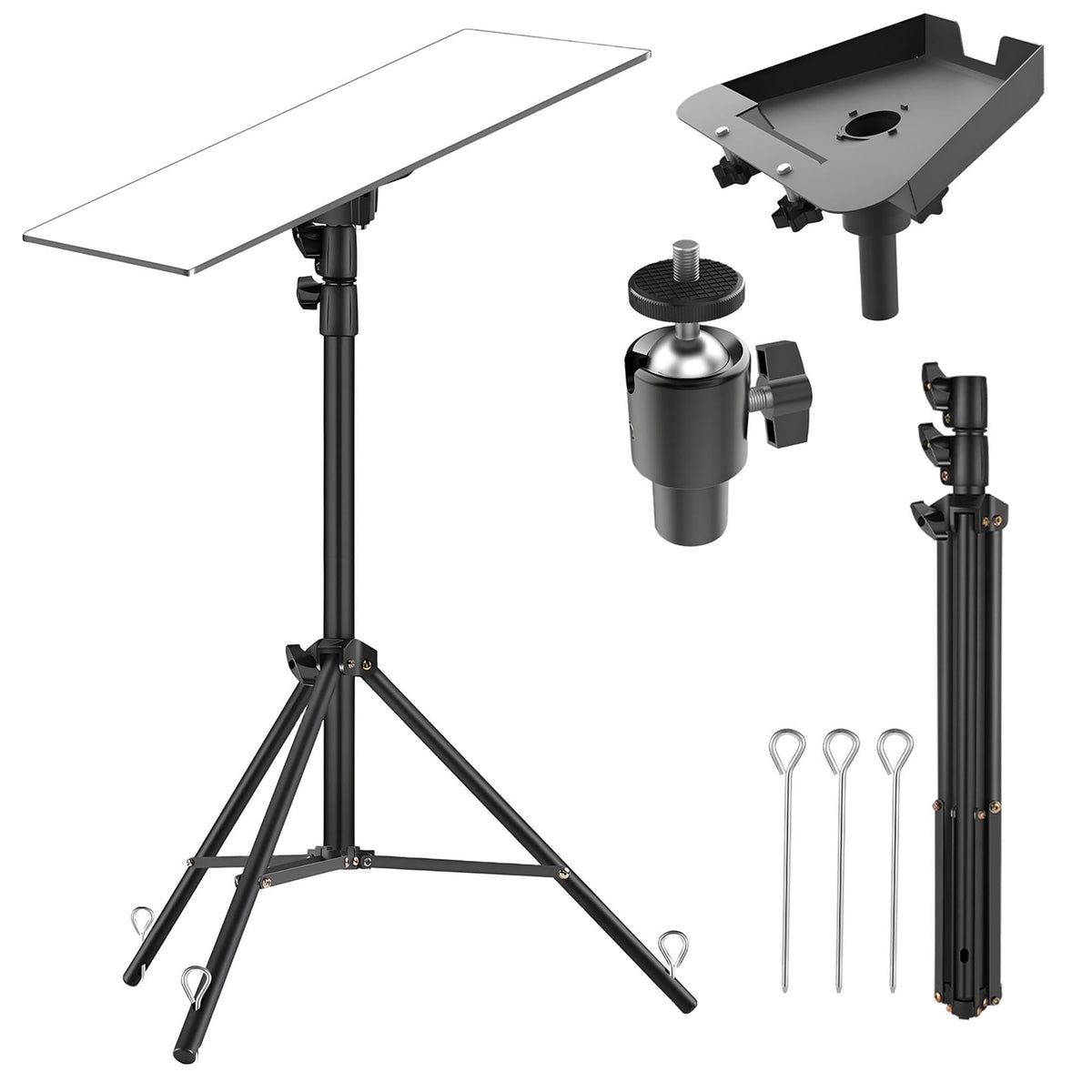 Cmilodi tripod front view showing stable wide stance and steady signal benefit