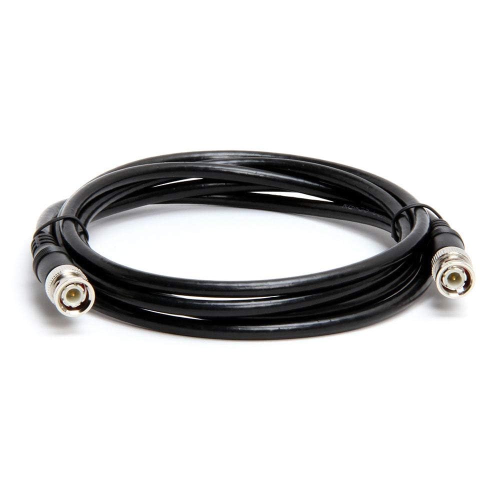 Cmple cable connected to CCTV camera and DVR demonstrating dependable transmission